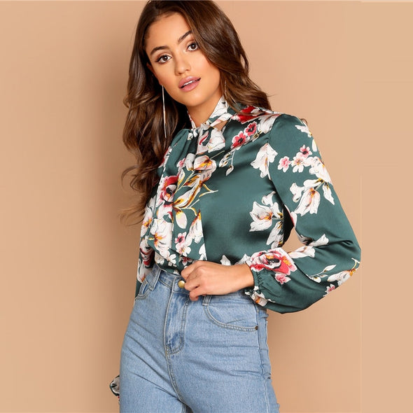 Ready for Spring Collection StandUp in Green Florals