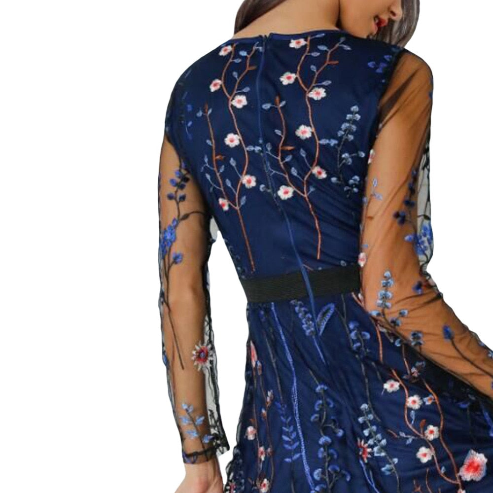 Floral Embroidered Dress #CaravanMayaExclusive #2019