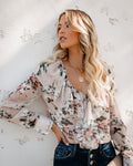 Sheer Long sleeve top